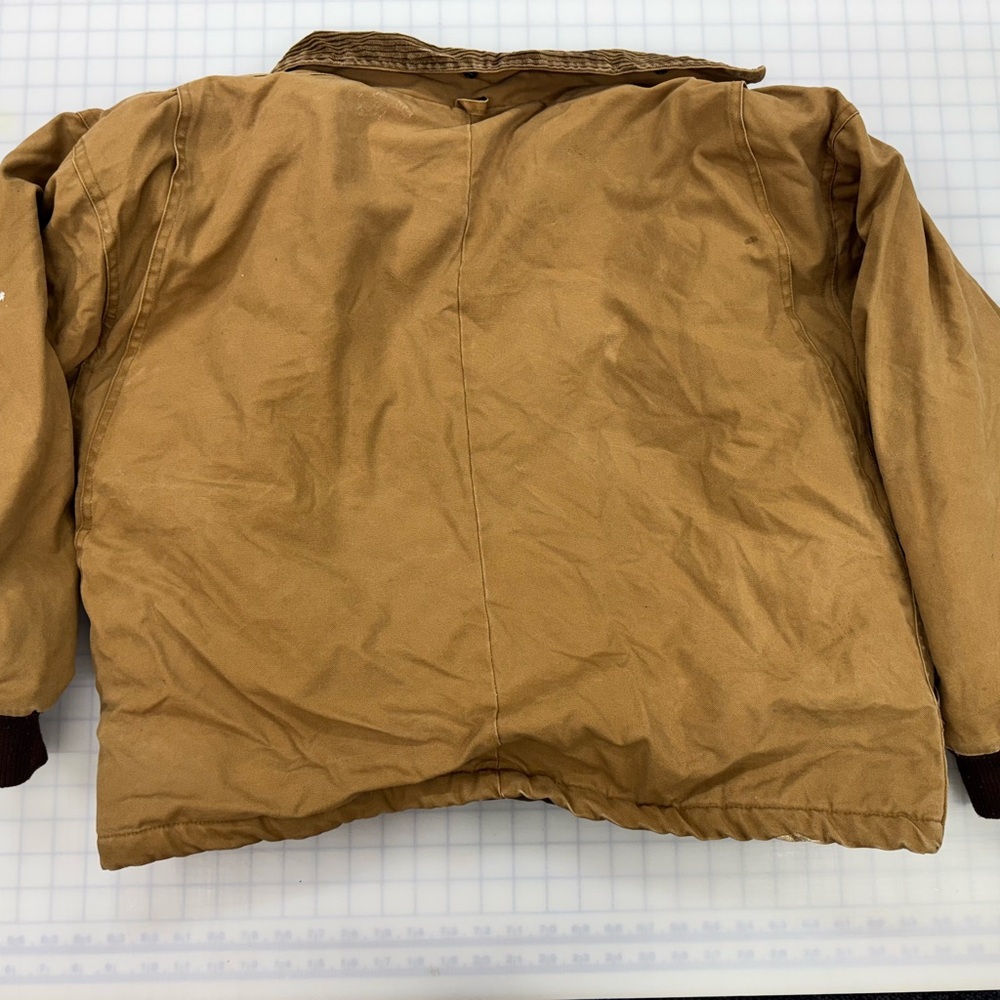 Men's Brown Canvas  Barn Field Chore Coat made in USA! - Picture 9 of 12